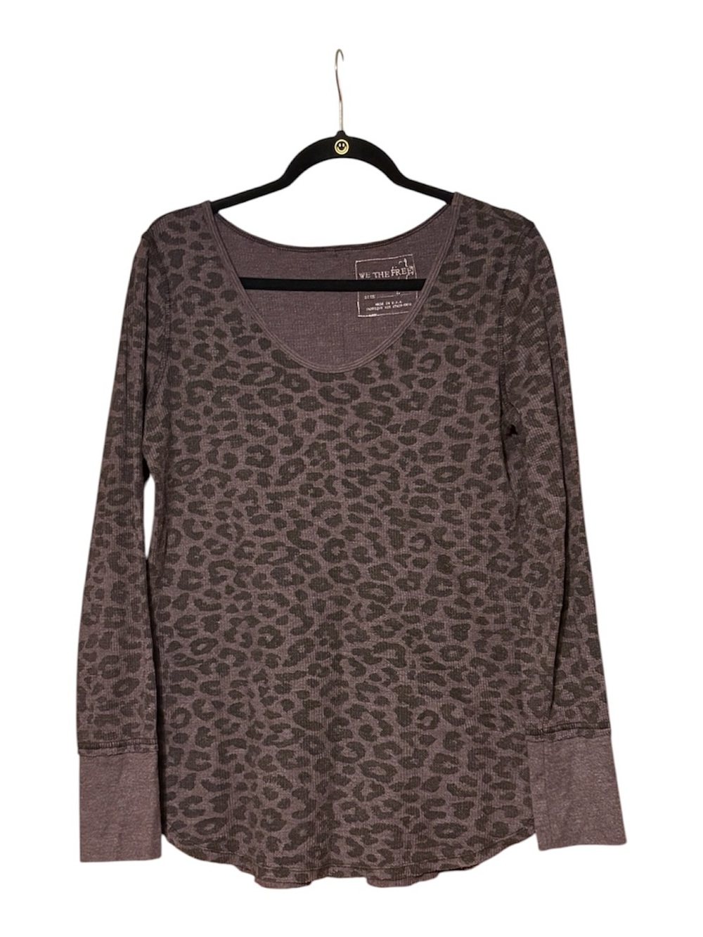 WE THE FREE Leopard Print Long Sleeve